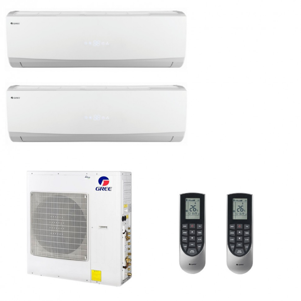 Мультисплит-система GREE GWHD24 + GWH12QB + GWH12QB